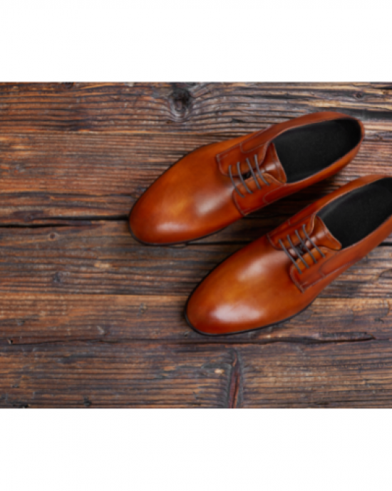Men's Brown Leather Shoes