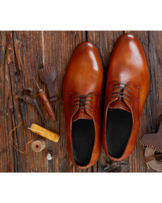 Men's Brown Leather Shoes