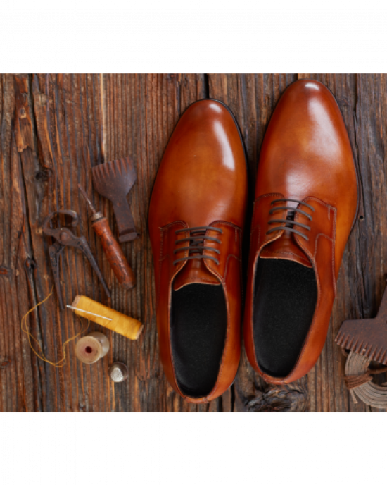 Men's Brown Leather Shoes